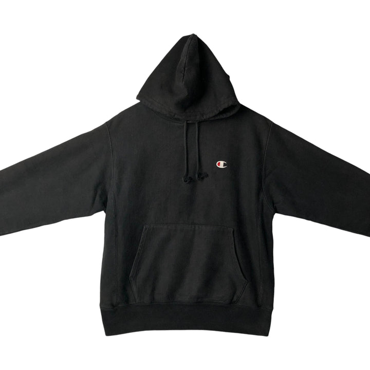 Champion REVERSE WEAVE Reverse Weave Sweat Pullover Hoodie Men's M cotton black type Vintage Second Hand