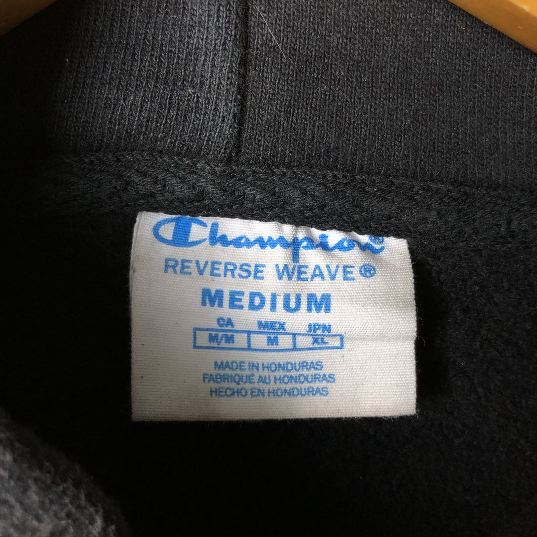 Champion REVERSE WEAVE Reverse Weave Sweat Pullover Hoodie Men's M cotton black type Vintage Second Hand