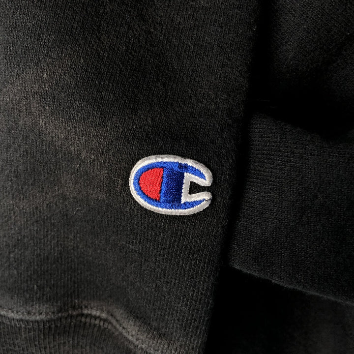 Champion REVERSE WEAVE Reverse Weave Sweat Pullover Hoodie Men's M cotton black type Vintage Second Hand