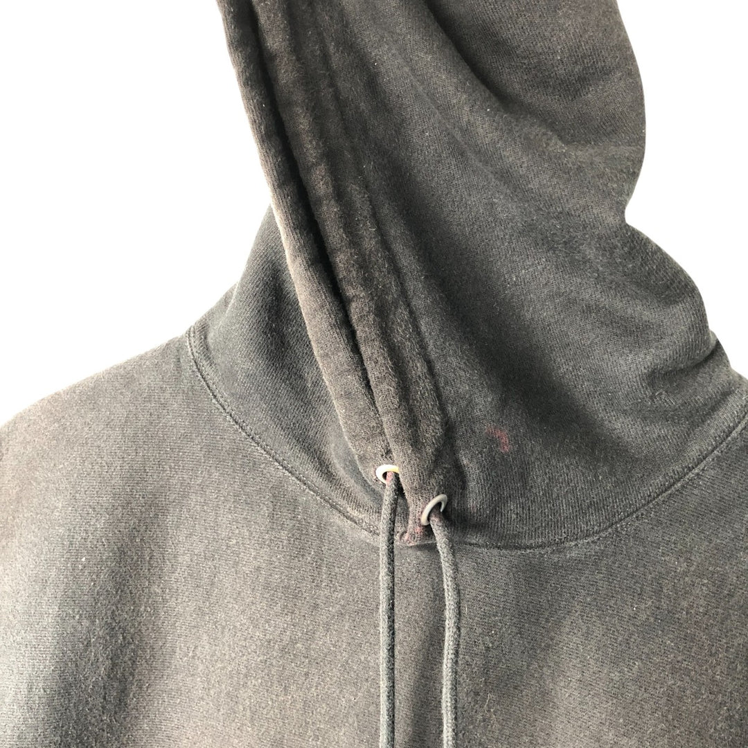 Champion REVERSE WEAVE Reverse Weave Sweat Pullover Hoodie Men's M cotton black type Vintage Second Hand