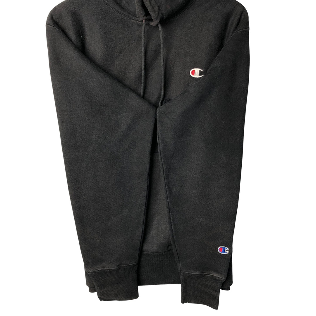 Champion REVERSE WEAVE Reverse Weave Sweat Pullover Hoodie Men's M cotton black type Vintage Second Hand