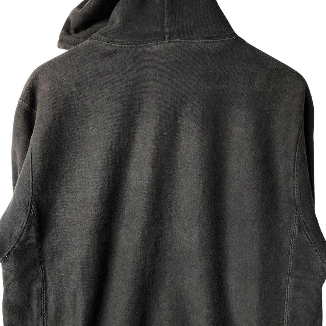 Champion REVERSE WEAVE Reverse Weave Sweat Pullover Hoodie Men's M cotton black type Vintage Second Hand