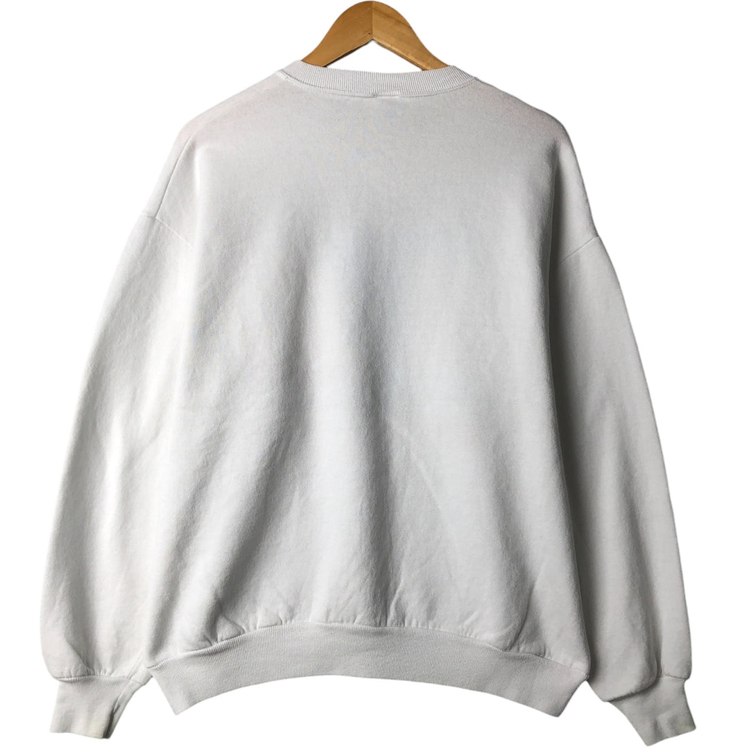 Vintage 90'S Jersey Dirbato character sweatshirt, Made in USA, Men's XL cotton white type Vintage Second Hand