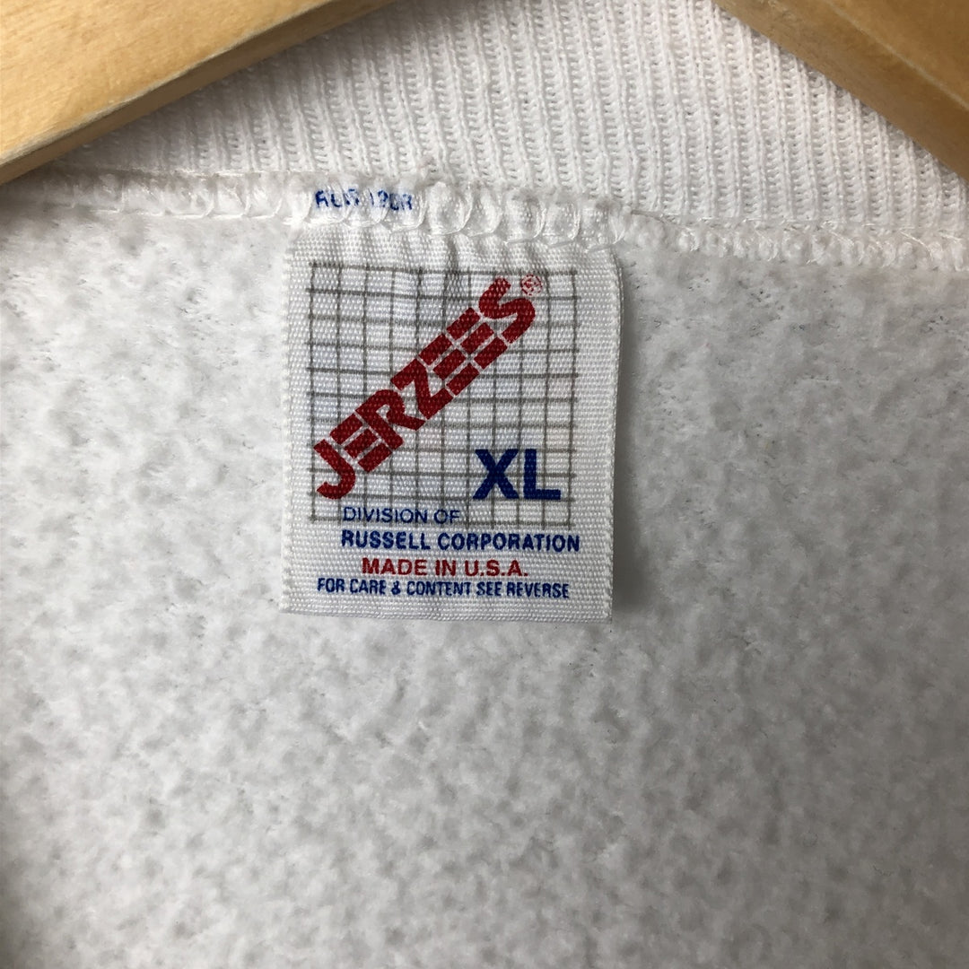 Vintage 90'S Jersey Dirbato character sweatshirt, Made in USA, Men's XL cotton white type Vintage Second Hand