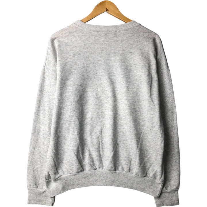 Vintage 90'S MONIQUE SPORT printed sweatshirt, made in the USA, size M, men's cotton gray type Vintage Second Hand