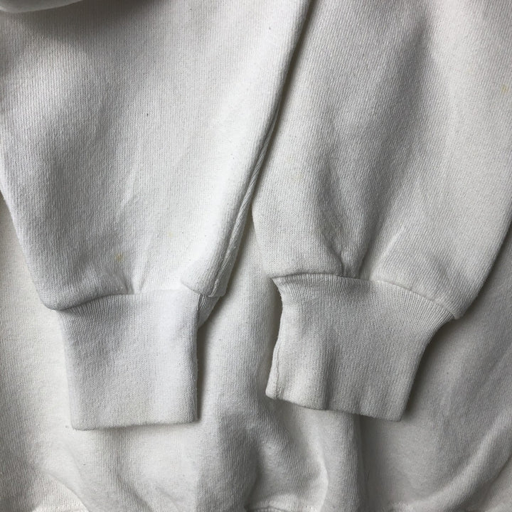Vintage 90'S Jerzees Eastern Star Sweatshirt Cardigan, Men's Size Medium cotton white type Vintage Second Hand