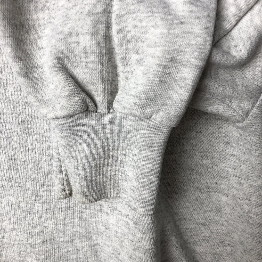 Vintage 90'S Delta floral print sweatshirt, made in the USA, size L, men's cotton gray type Vintage Second Hand