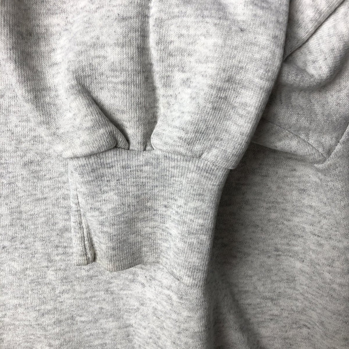 Vintage 90'S Delta floral print sweatshirt, made in the USA, size L, men's cotton gray type Vintage Second Hand