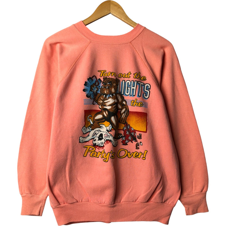 Vintage Pannill printed sweatshirt, made in the USA, size L, men's size L acrylic coral Vintage Second Hand