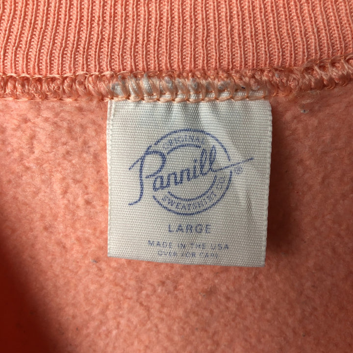 Vintage Pannill printed sweatshirt, made in the USA, size L, men's size L acrylic coral Vintage Second Hand