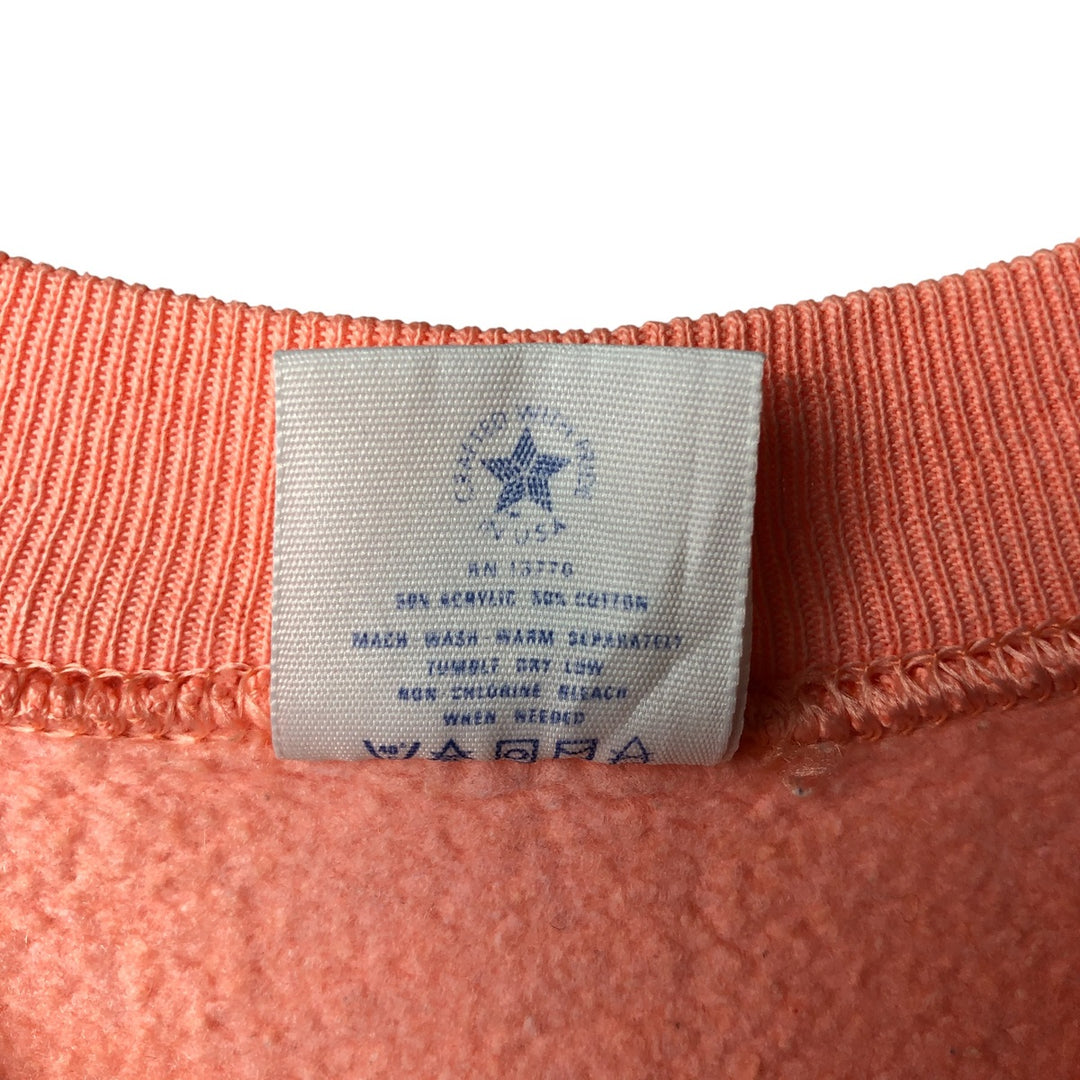 Vintage Pannill printed sweatshirt, made in the USA, size L, men's size L acrylic coral Vintage Second Hand