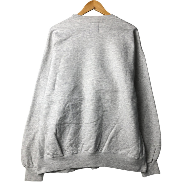 90'S Russell PRO COTTON sweatshirt, sweatshirt, made in USA, men's XL size, vintage cotton gray type Vintage Second Hand