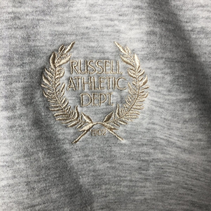 90'S Russell PRO COTTON sweatshirt, sweatshirt, made in USA, men's XL size, vintage cotton gray type Vintage Second Hand