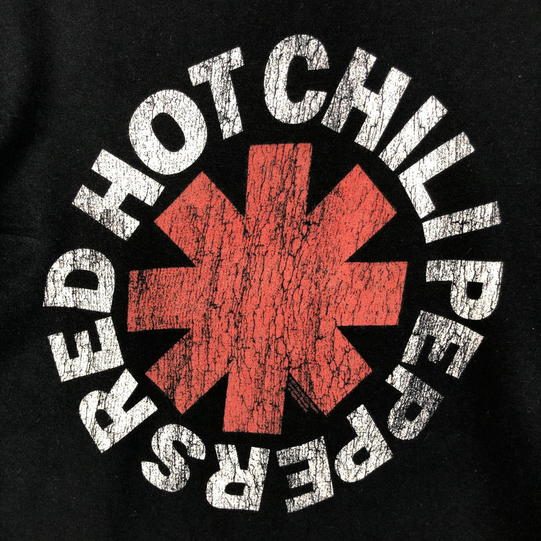 Bravado BRAVADO RED HOT CHILI PEPPERS Red Hot Chili Peppers Band T-shirt Band Tee Men's M size cotton black type Vintage Second Hand