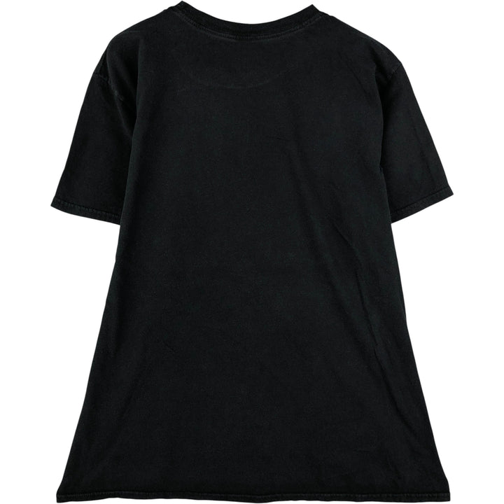 RED HOT CHILI PEPPERS Red Hot Chili Peppers Band T-shirt Band T Men's L size cotton black type Vintage Second Hand