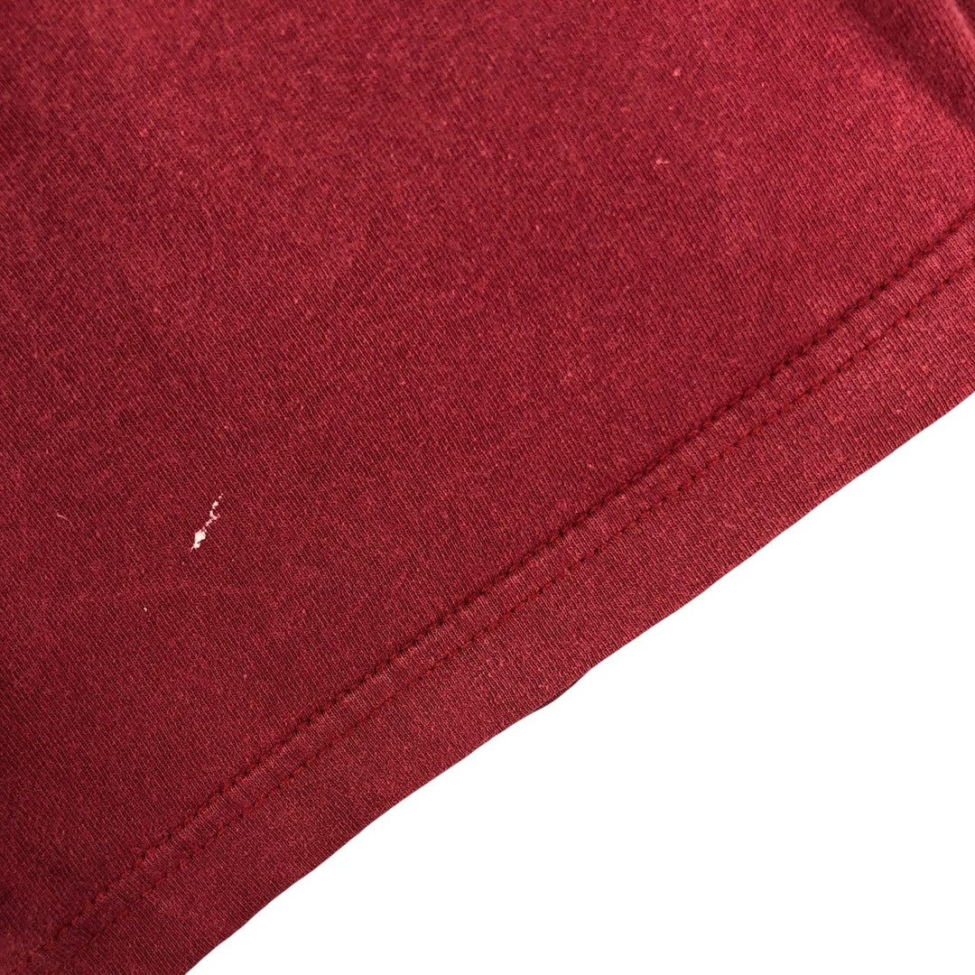 BAY ISLAND RAGE AGAINST THE MACHINE Skull Pattern Band T-Shirt, Men's XXL cotton red type Vintage Second Hand