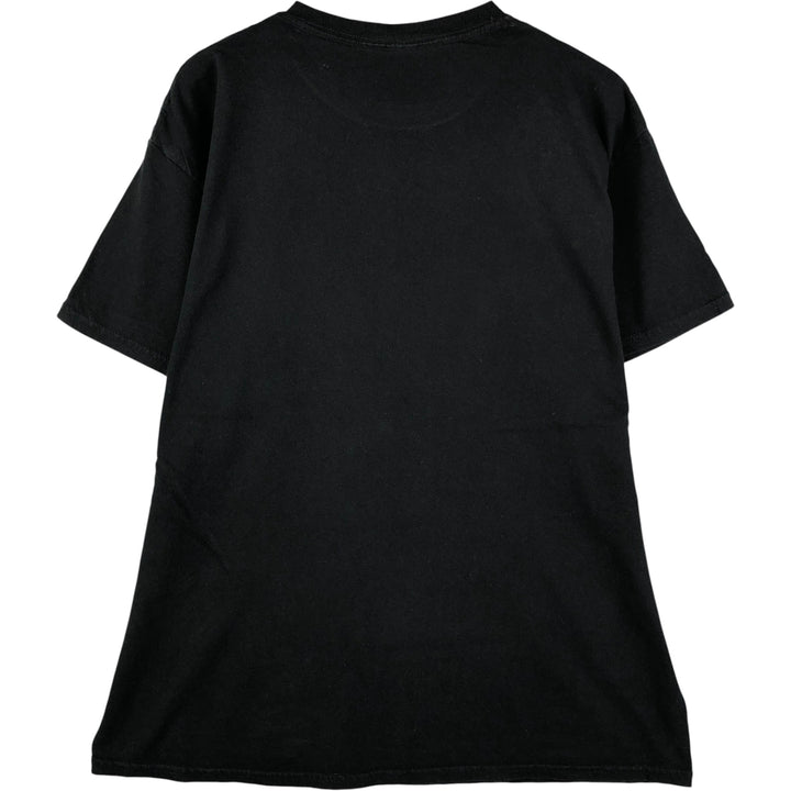 KURT COBAIN band T-shirt, men's size L cotton black type Vintage Second Hand