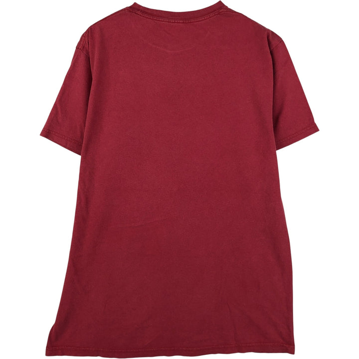 RED HOT CHILI PEPPERS Red Hot Chili Peppers Band T-shirt Band T Men's L size cotton red type Vintage Second Hand