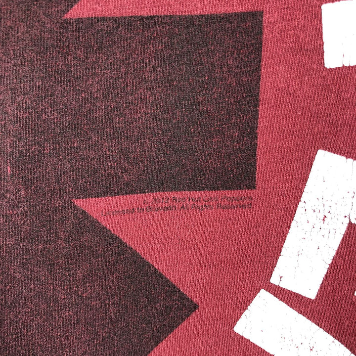 RED HOT CHILI PEPPERS Red Hot Chili Peppers Band T-shirt Band T Men's L size cotton red type Vintage Second Hand