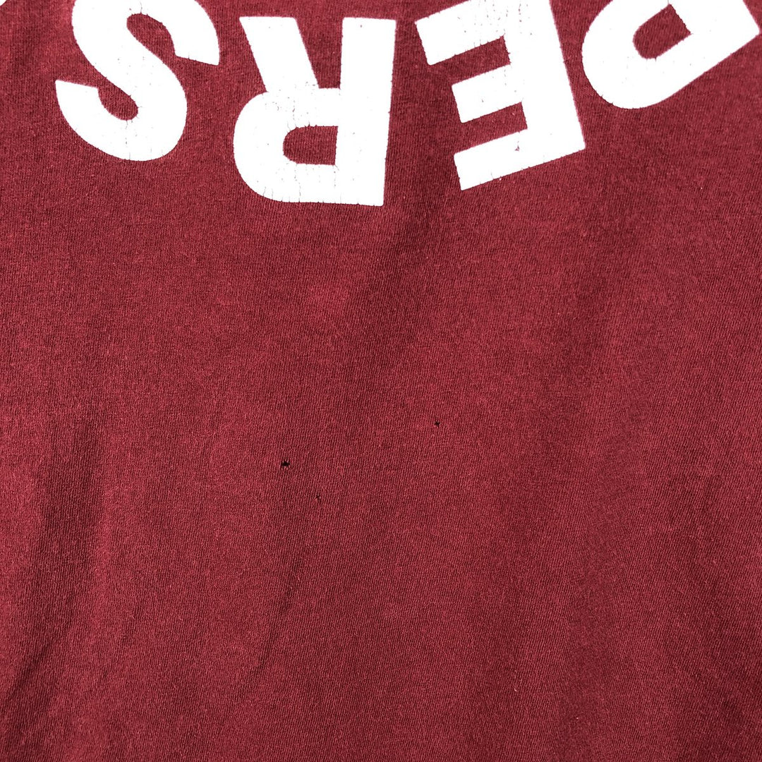 RED HOT CHILI PEPPERS Red Hot Chili Peppers Band T-shirt Band T Men's L size cotton red type Vintage Second Hand