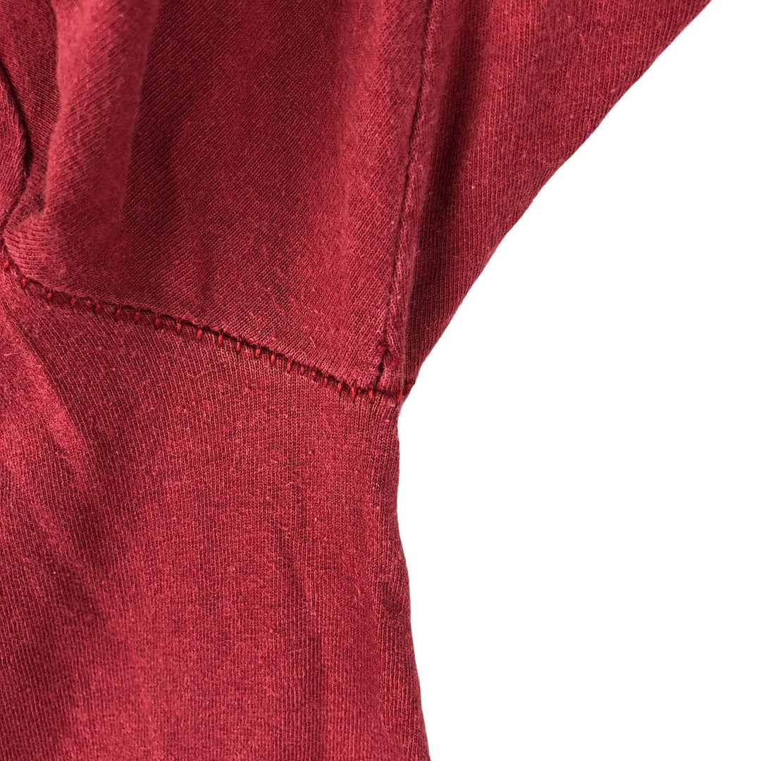 RED HOT CHILI PEPPERS Red Hot Chili Peppers Band T-shirt Band T Men's L size cotton red type Vintage Second Hand