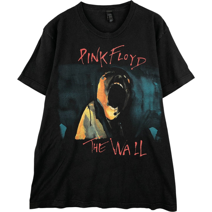 Tultex Pink Floyd Band T-Shirt, Men's Size L cotton black type Vintage Second Hand
