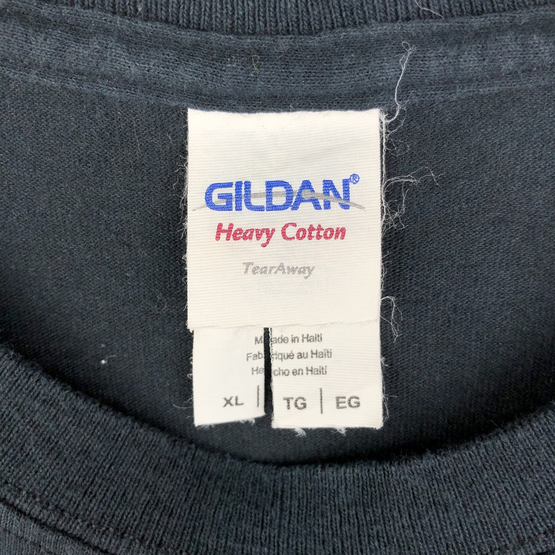 Gildan Black Sabbath Band T-Shirt, Men's XL cotton navy blue type Vintage Second Hand