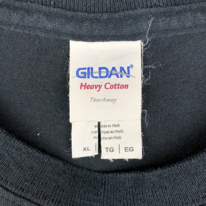 Gildan Black Sabbath Band T-Shirt, Men's XL cotton navy blue type Vintage Second Hand