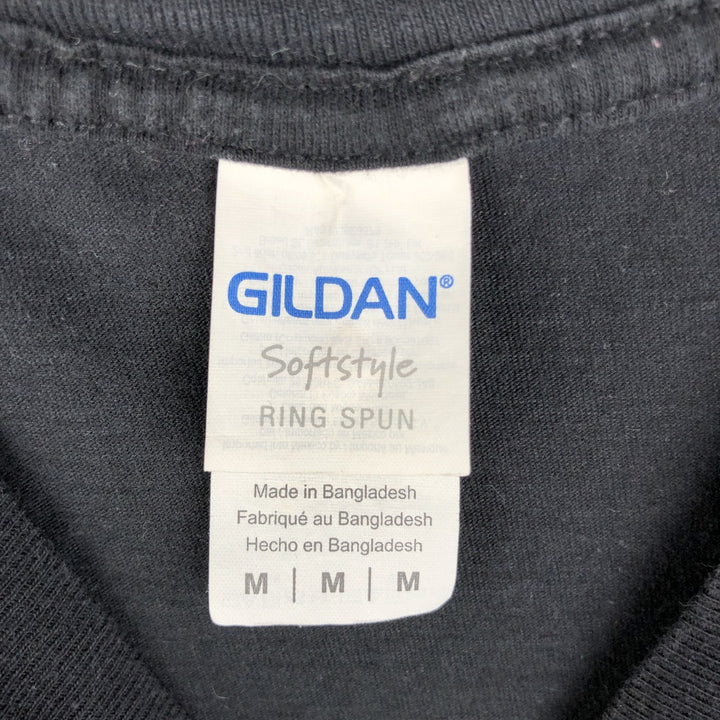 Gildan NIRVANA HANSON Band T-Shirt, Men's Size Medium cotton black type Vintage Second Hand