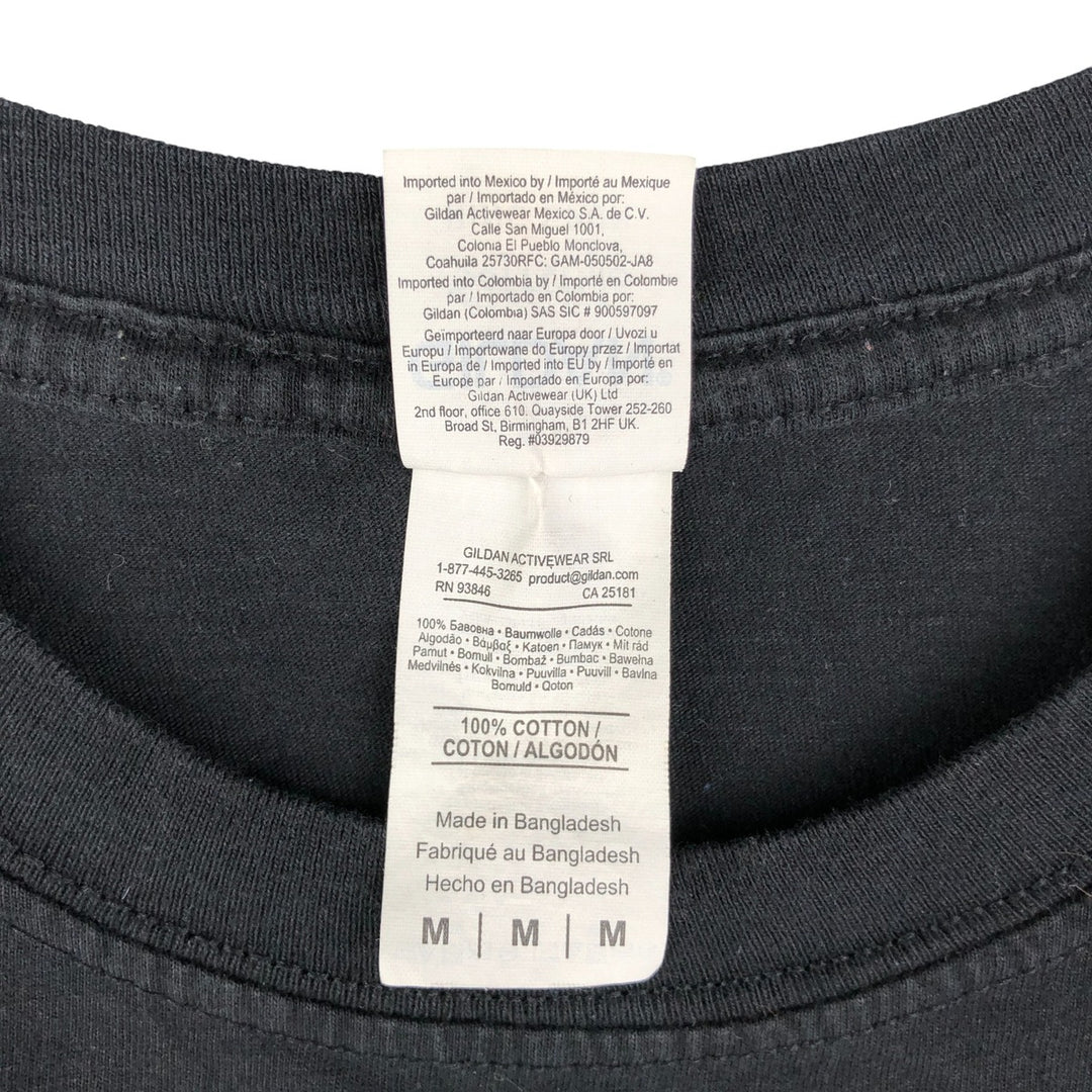 Gildan NIRVANA HANSON Band T-Shirt, Men's Size Medium cotton black type Vintage Second Hand