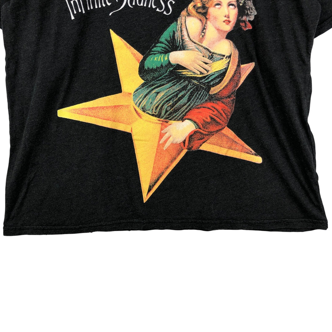 THE SMASHING PUMPKINS Smashing Pumpkins Band T-shirt Band T Men's M equivalent cotton black type Vintage Second Hand
