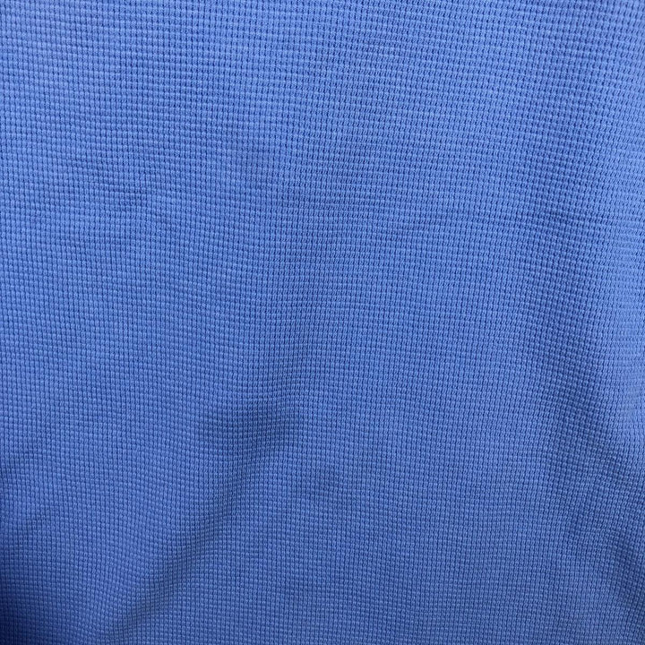 Ralph Lauren POLO RALPH LAUREN Thermal Ron T Waffle Men's L size cotton Blue type light blue Vintage Second Hand