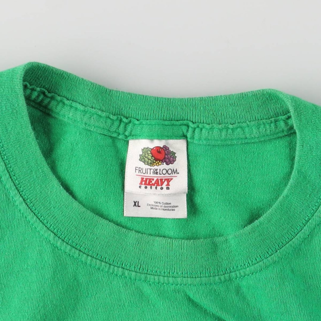 2000'S FRUIT OF THE LOOM NEW SUPER MARIO BROS character print T-shirt, men's size XL cotton green type Vintage Second Hand