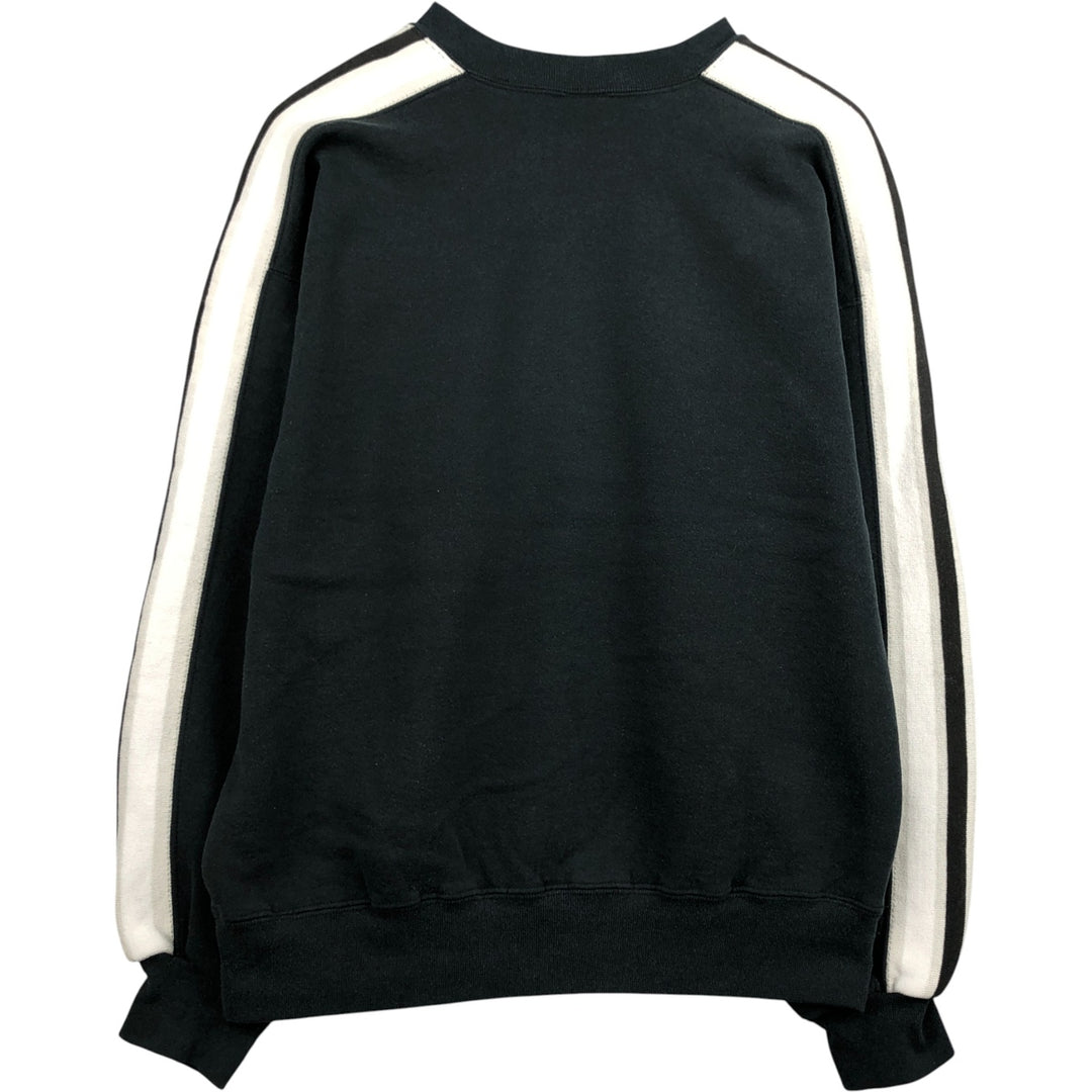 90'S Russell sweatshirt, made in USA, men's size L, vintage cotton dark green Vintage Second Hand