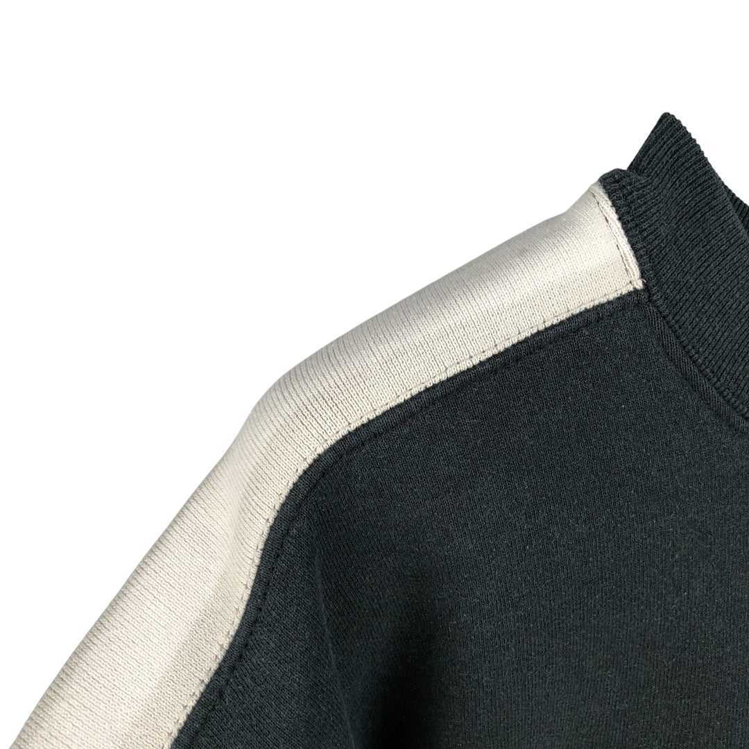 90'S Russell sweatshirt, made in USA, men's size L, vintage cotton dark green Vintage Second Hand