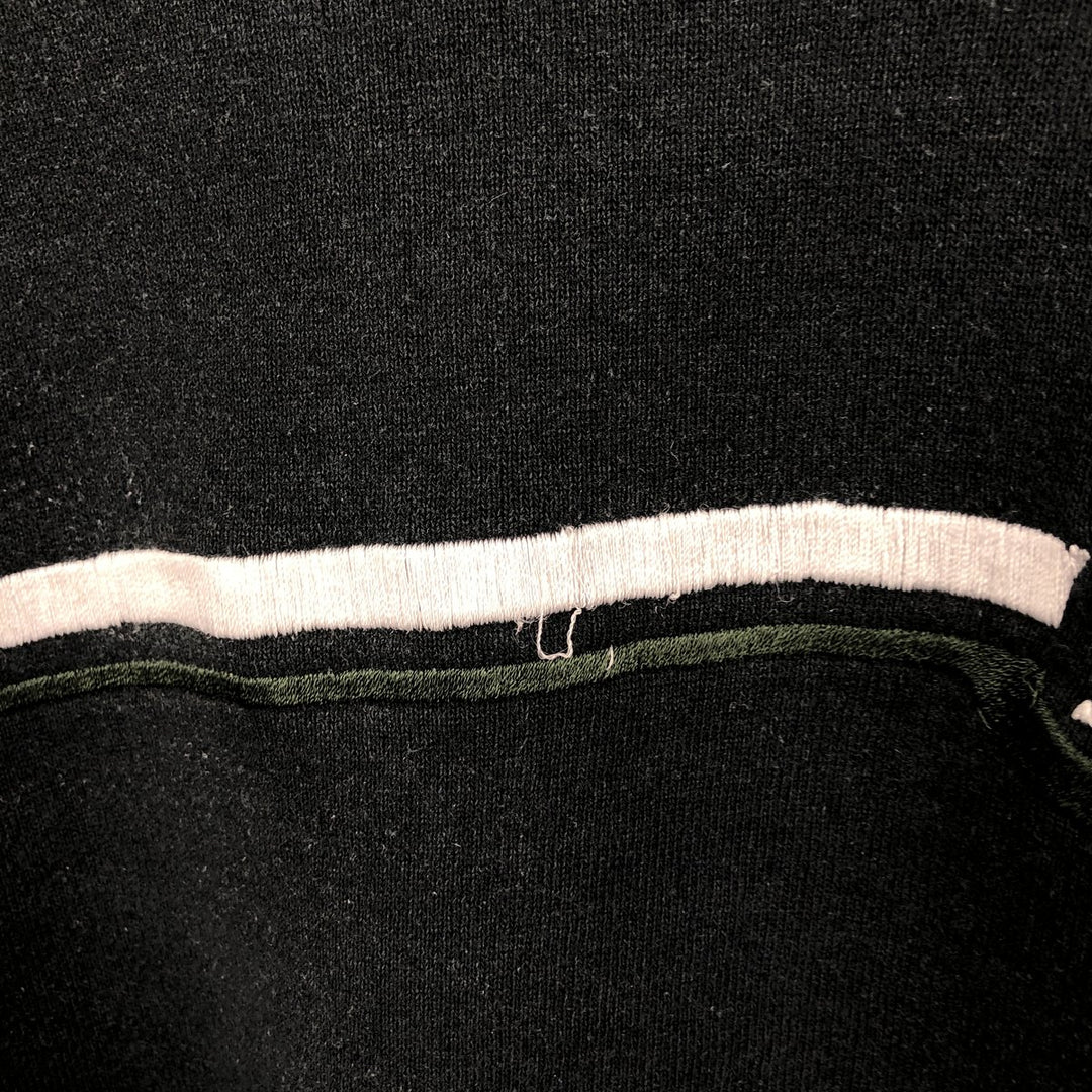 90'S Russell sweatshirt, made in USA, men's size L, vintage cotton dark green Vintage Second Hand