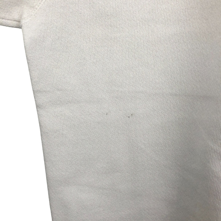 Vintage 1980'S Hanes Poly-Cottton Blue Tag Printed Sweatshirt, Made in USA, Men's Size L cotton white type Vintage Second Hand
