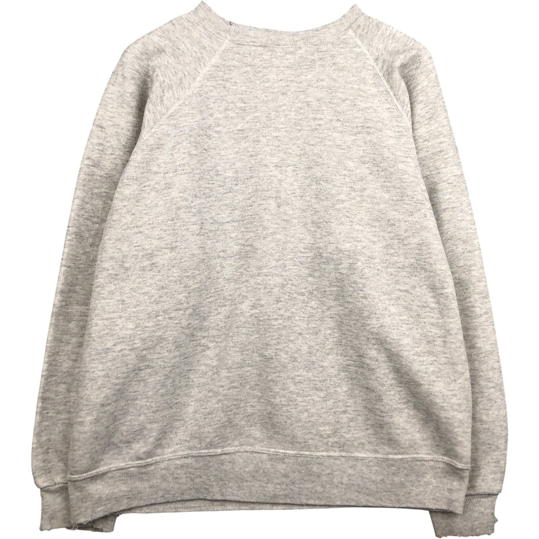 Vintage 90s-00'S Hanes printed sweatshirt, made in the USA, size L, men's cotton gray type Vintage Second Hand