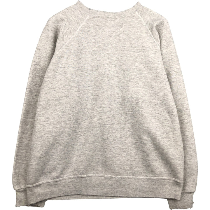 Vintage 90s-00'S Hanes printed sweatshirt, made in the USA, size L, men's cotton gray type Vintage Second Hand