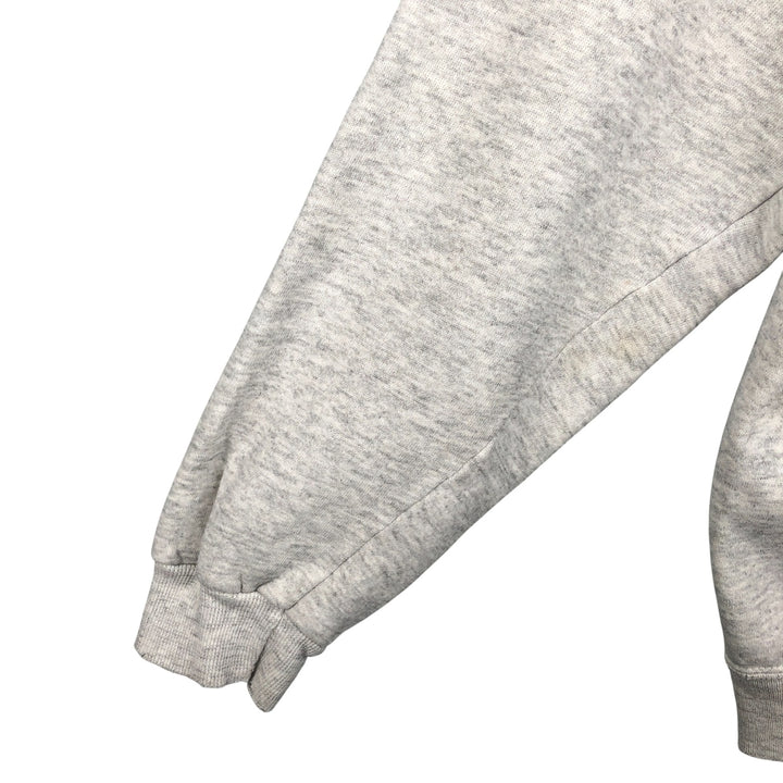 Vintage 90s-00'S Hanes printed sweatshirt, made in the USA, size L, men's cotton gray type Vintage Second Hand