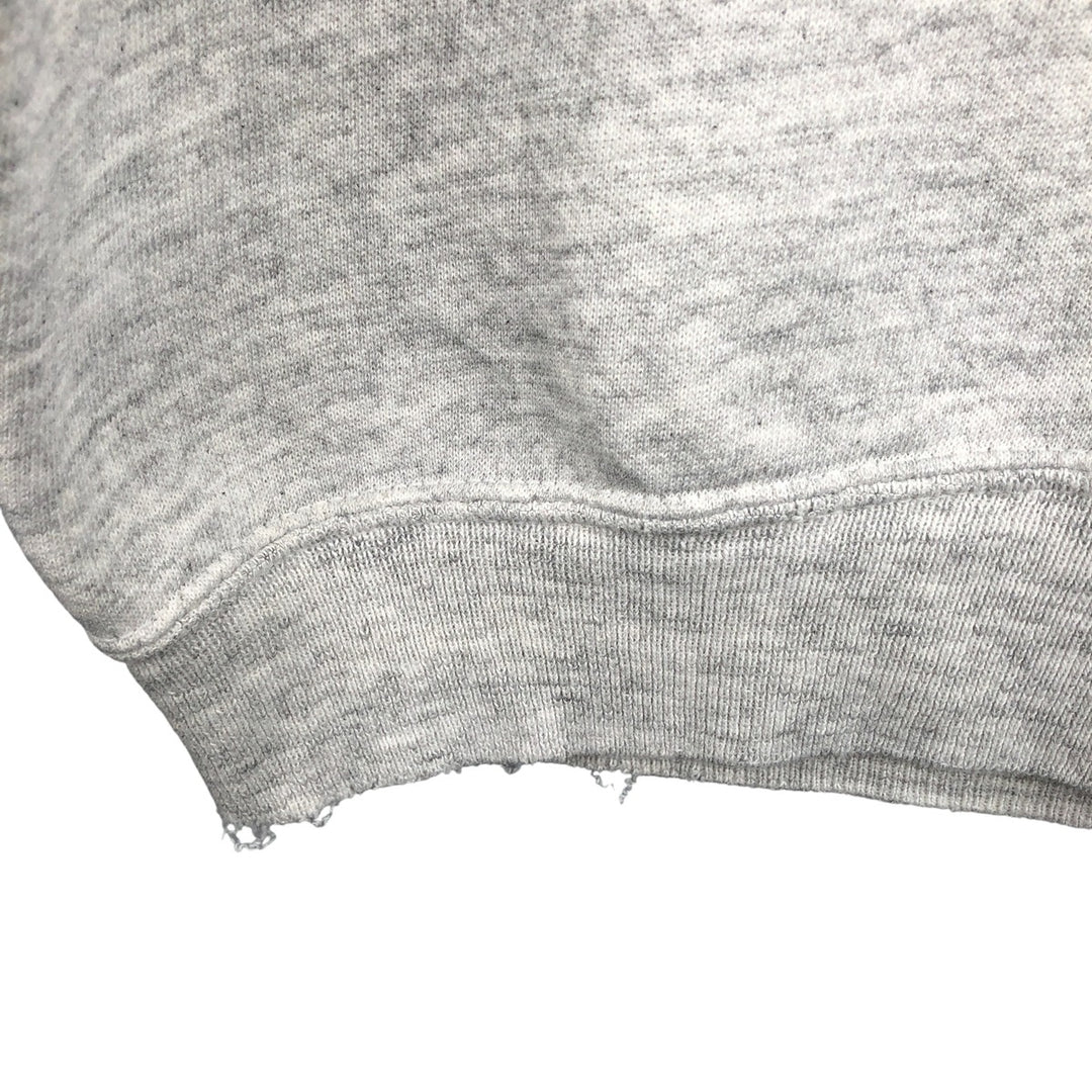 Vintage 90s-00'S Hanes printed sweatshirt, made in the USA, size L, men's cotton gray type Vintage Second Hand