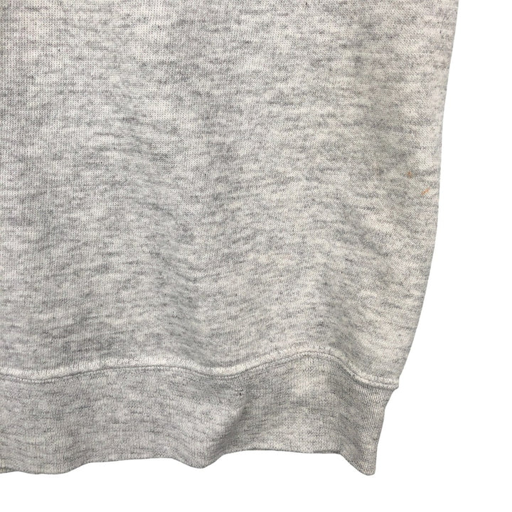 Vintage 90s-00'S Hanes printed sweatshirt, made in the USA, size L, men's cotton gray type Vintage Second Hand