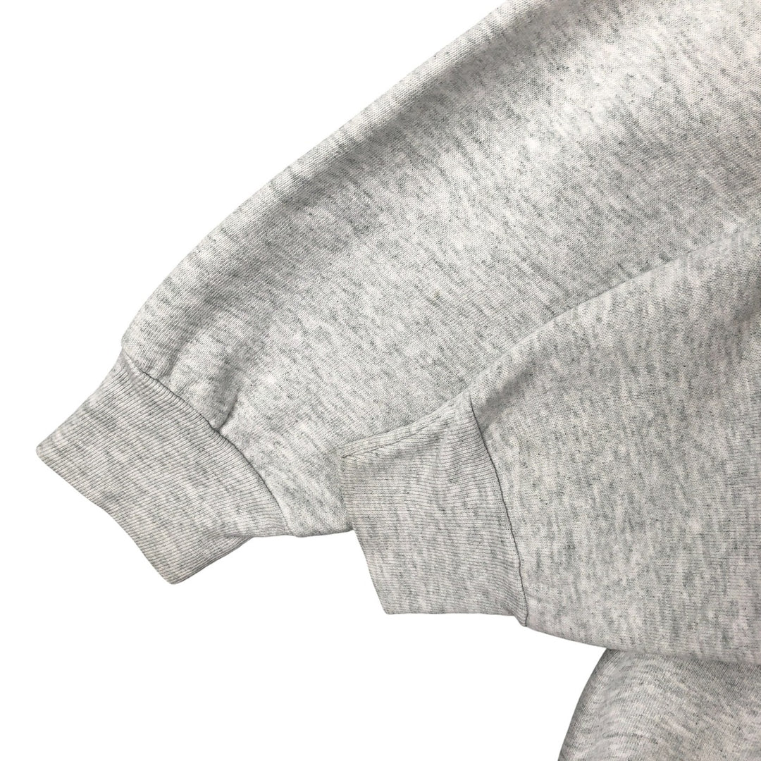 90'S Fruit of the Loom printed sweatshirt, made in the USA, men's size L, vintage cotton gray type Vintage Second Hand