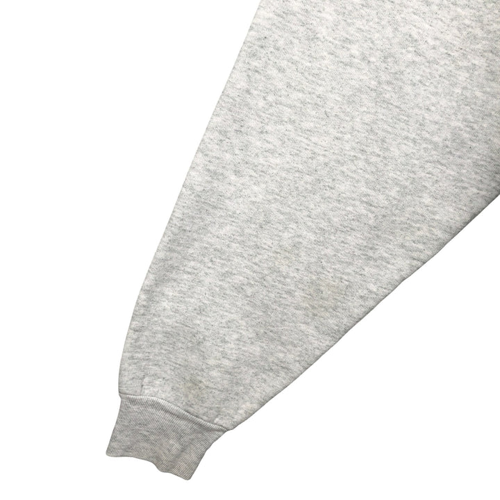 90'S Fruit of the Loom printed sweatshirt, made in the USA, men's size L, vintage cotton gray type Vintage Second Hand