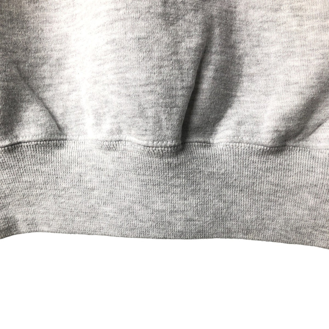 00'S Jerzees printed sweatshirt, men's size XL unclear gray type Vintage Second Hand
