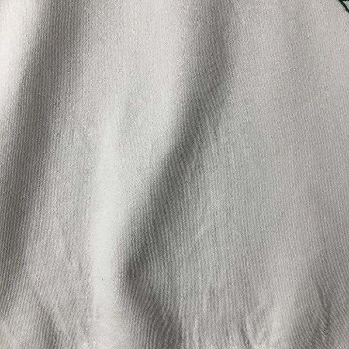 Vintage 80s-90'S Jerzees printed sweatshirt, sweatshirt, made in USA, men's size L cotton white type Vintage Second Hand
