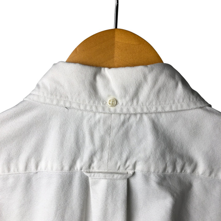 Ralph Lauren Classic Fit Skull Pattern Long Sleeve Button-Down Shirt, Men's Size L cotton white type Vintage Second Hand