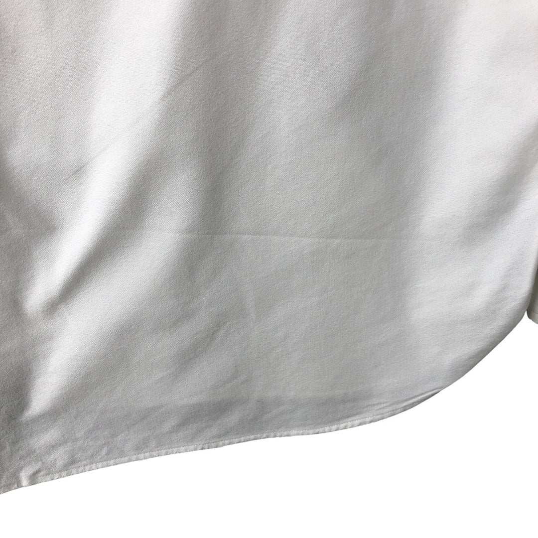 Ralph Lauren Classic Fit Skull Pattern Long Sleeve Button-Down Shirt, Men's Size L cotton white type Vintage Second Hand