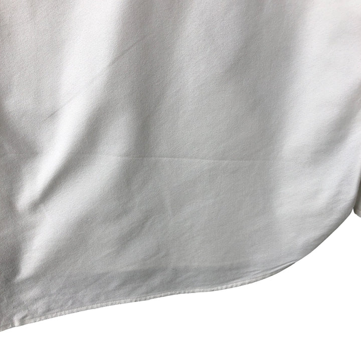 Ralph Lauren Classic Fit Skull Pattern Long Sleeve Button-Down Shirt, Men's Size L cotton white type Vintage Second Hand