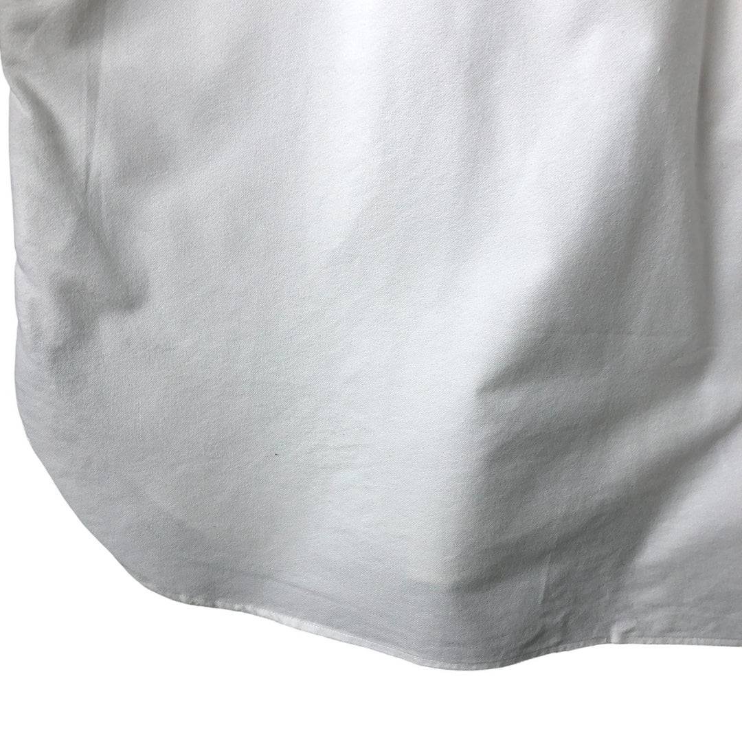 Ralph Lauren Classic Fit Skull Pattern Long Sleeve Button-Down Shirt, Men's Size L cotton white type Vintage Second Hand